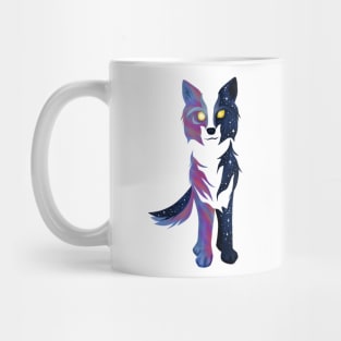 Twilight Sky Wolf Mug